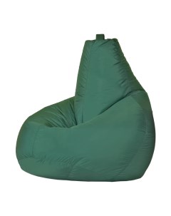 Кресло мешок груша XXL Темно зеленый Дюспо Puffmebel