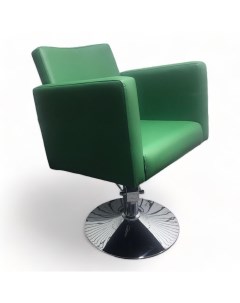 Парикмахерское кресло Кубик Зеленый Nobrand