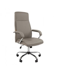 Кресло компьютерное CH425 экокожа Grey Chairman