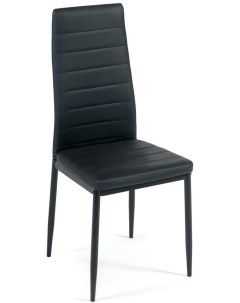 Стул Easy Chair mod 24 металл экокожа черный Tetchair