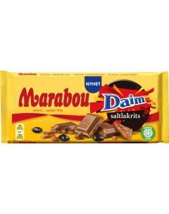 Шоколад Daim молочный с кусочками карамели 200 г Marabou
