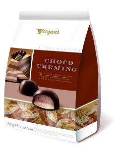 Шоколадные конфеты с миндальным кремом с фундуком 200 г Vergani