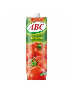 Сок АВС томатный с солью и сахаром 1 л Abc