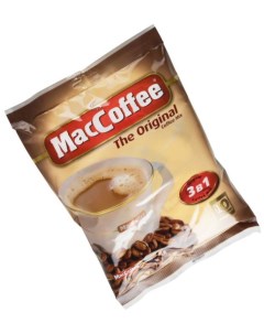 Кофейный напиток MacCoffe original 3в1 растворимый 20 г 5 штук Maccoffee