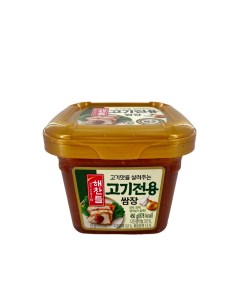 Корейская соевая и перцовая паста Гогисамдян Хэчандыль для жареного мяса 450 г Cj