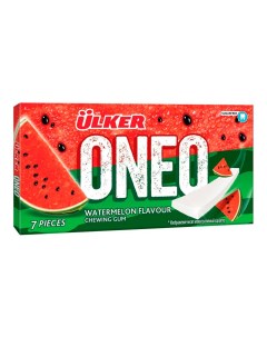 Жевательная резинка Oneo со вкусом арбуза 14 г Ulker