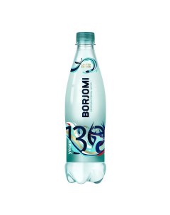 Вода питьевая газированная 500 мл Borjomi