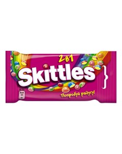 Драже жевательные 2 в 1 38 г Skittles