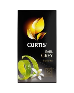 Чай черный earl grey 25 пакетиков Curtis