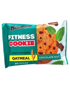 Овсяное печенье Fitness Cookie 40g Шоколад мята 40 г Bombbar