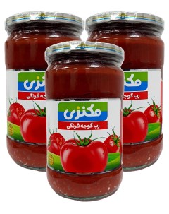 Томатная паста Иран 3 шт по 700 г Makenzi