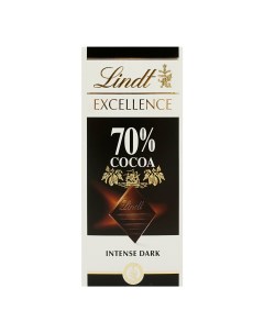 Шоколад Excellence горький 70 100 г Lindt