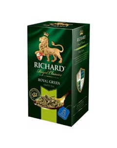 Чай зеленый Royal Green в пакетиках 2 г х 25 шт Richard