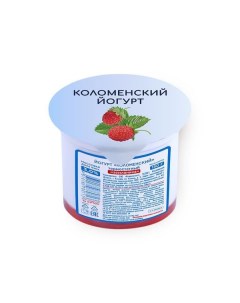 Йогурт клубника 3 130 г Коломенский
