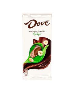 Шоколад молочный с дробленым фундуком 90 г Dove