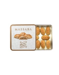 Печенье песочное с грецким орехом 200 г Massara
