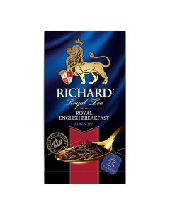 Чай черный Royal English Вreakfast в пакетиках 2 г х 25 шт Richard