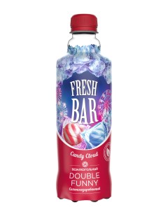 Напиток безалкогольный сильногазированный Double Funny 12 шт по 480мл Fresh bar