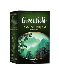 Чай зеленый Jasmine Dream листовой 100 г Greenfield