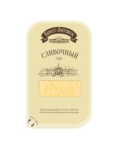 Сыр полутвердый сливочный 50 150 г Брест-литовск