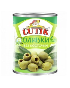 Оливки без косточки 280 г Lutik