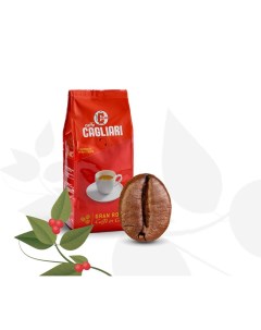 Кофе в зернах Gran Rossa 1 кг Cagliari