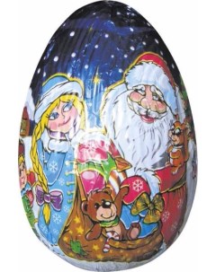 Яйцо шоколадное Новогодняя сказка с сюрпризом 20 г Столичные поставки