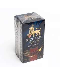 Чай черный royal kenya 25 пакетиков по 2 г Richard