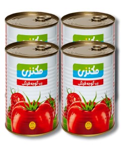 Томатная паста Иран 4 шт по 400 г Makenzi