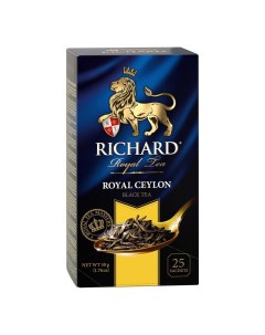 Чай черный Royal Ceylon в пакетиках 2 г х 25 шт Richard