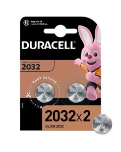 Батарейка литиевая CR2032 2BL 3В блистер 2 шт Duracell