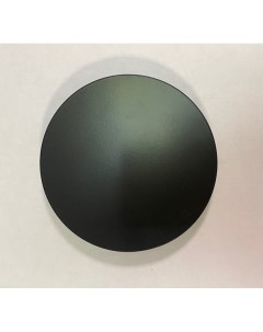 Решетка РДК 120 стальная на магнитах круглая черная матовая Визионер