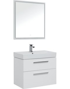 Мебель для ванной Nova 75 белый Aquanet