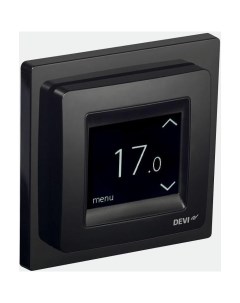 Терморегулятор для теплых полов reg Touch Black Devi