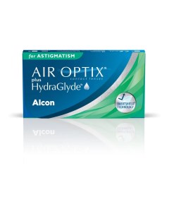 Контактные линзы AIR OPTIX plus HydraGlyde Astigmatism 3 шт R 8 7 2 50 0 75 150 Alcon