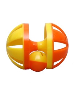 Игрушка головоломка с шариком погремушкой 9 х 6 5 см микс цветов Nobrand