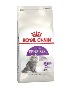Сухой корм для кошек Sensible с чувствительным ЖКТ 4 кг Royal canin