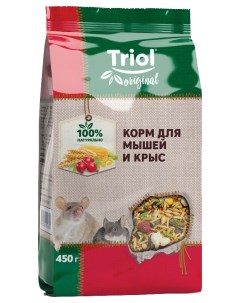 Сухой корм для мышей и крыс Original 450 г Триол