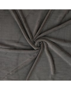 Ткань Мех на трикотажной основе 100х150 см цвет светло серый Страна карнавалия