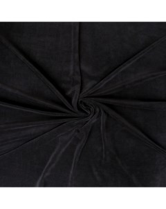 Ткань Велюр черный 100х180см Страна карнавалия