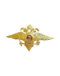 Значок МВД эмблема на пилотку Kamukamu