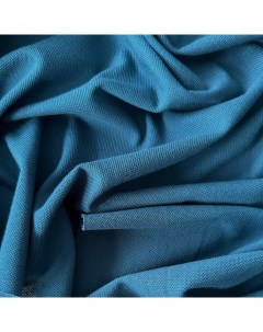 Ткань Пике 07559 синий отрез 100x206 см Mamima fabric