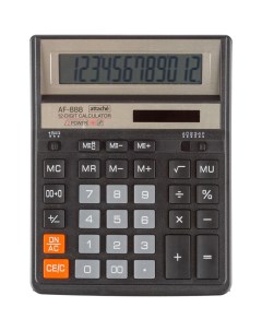 Калькулятор настольный ASF 888 12 разрядный черный Attache