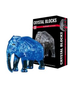 Пазл 3D кристаллический Слон 41 деталь МИКС Sima-land