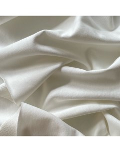 Ткань футер 2 нитка 04047 тофу отрез 100x185 см Mamima fabric