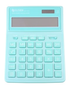 Калькулятор настольный SDC 444 12 разрядов бирюзовый Eleven
