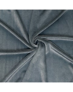 Ткань Мех на трикотажной основе 100х150 см цвет темно серый Страна карнавалия