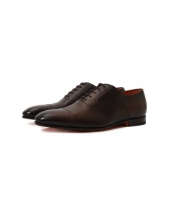 Кожаные оксфорды Santoni