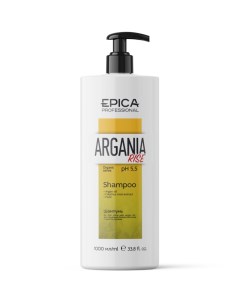 Шампунь для придания блеска волосам с маслом арганы Argania Rise Organic 91309 250 мл Epica (италия/россия)