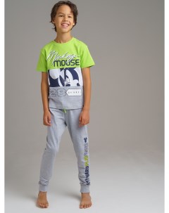 Комплект с принтом Disney для мальчика футболка брюки Playtoday tween
